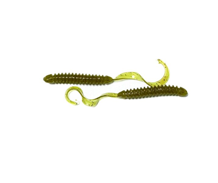 Worm tail 3” Green Pumpking