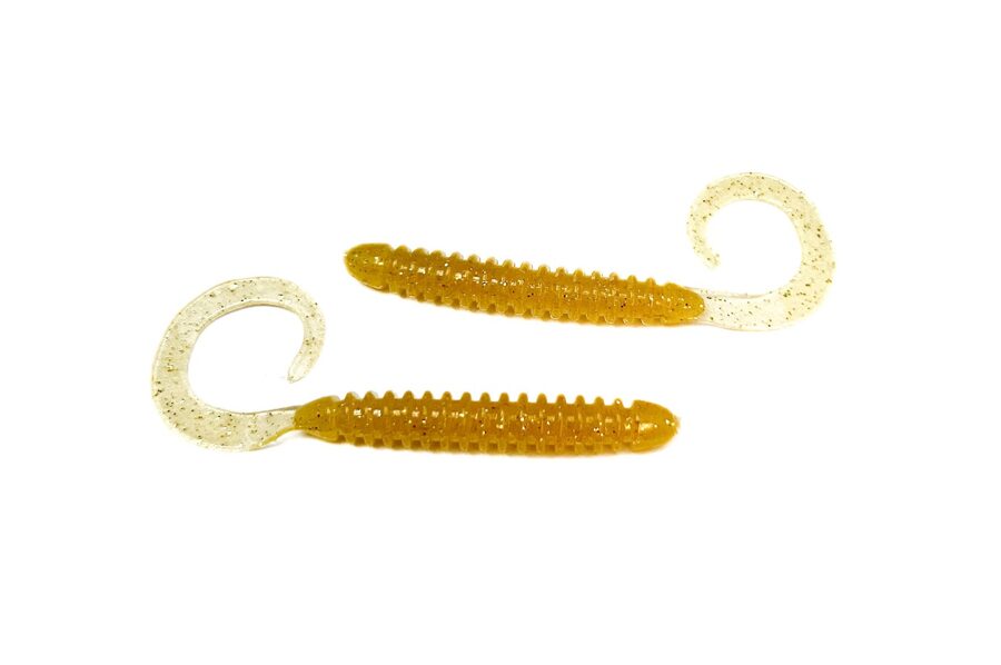 Worm Tail - Natural Gold